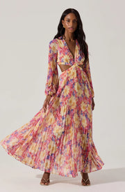 Revery Floral Long Sleeve Maxi Dress