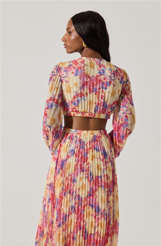 Revery Floral Long Sleeve Maxi Dress