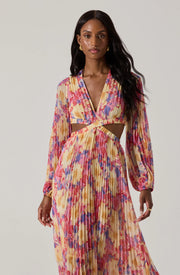 Revery Floral Long Sleeve Maxi Dress