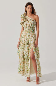 Imelda One Shoulder Maxi Dress