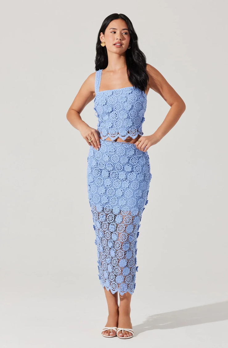 Jonae Crochet Lace Top