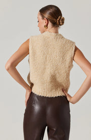 Edlyn Boucle Mock Neck Sweater