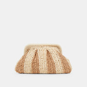 Hydra Clutch Natural Raffia