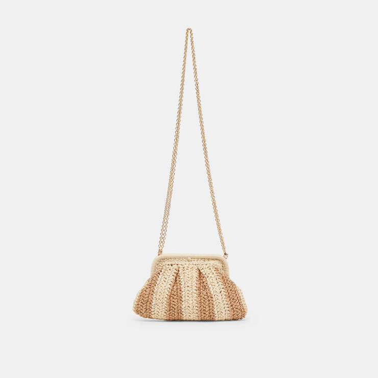 Hydra Clutch Natural Raffia