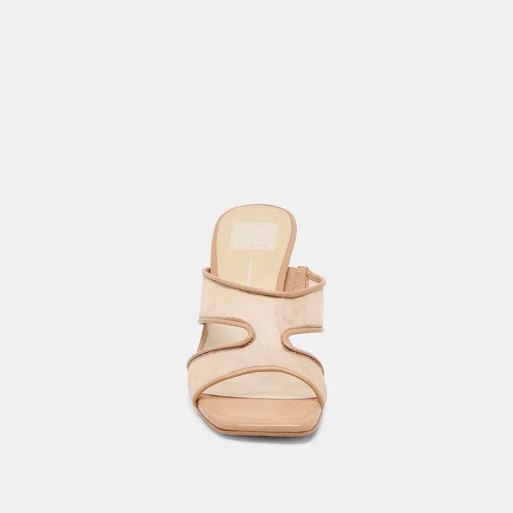 Gitel Heels Light Tan Mesh