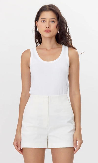 Sanders Tailored High Waist Shorts
