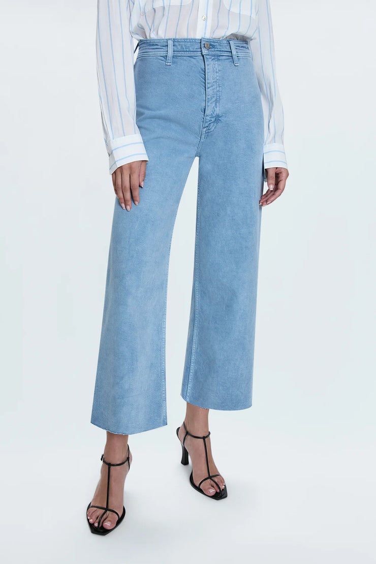 Penny Crop High Rise Wide Leg