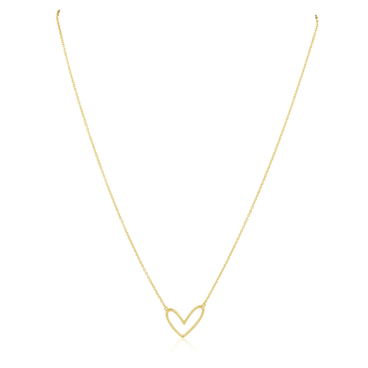 Abigail Open Heart Necklace