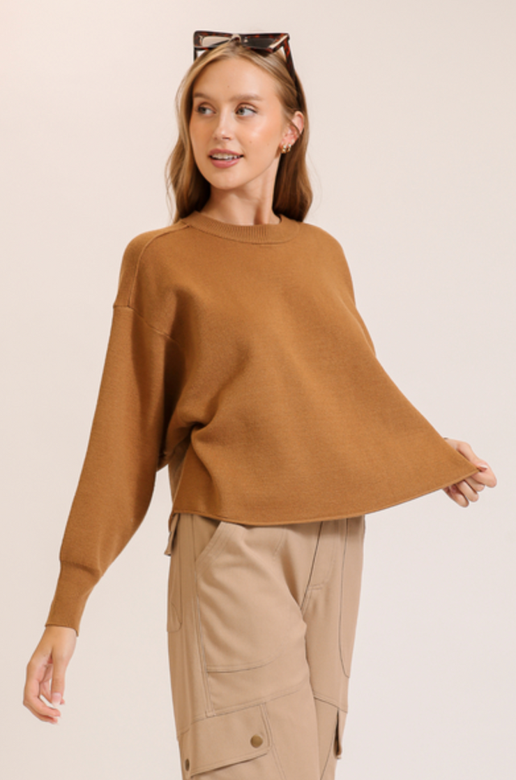 Short Length Sweater Top