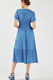 Brooklyn Pleated Midi Dress