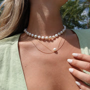 Ellie Pearl Necklace
