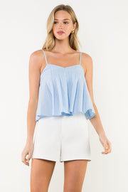 Strap Striped Tank Top