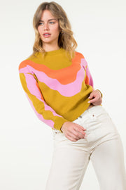 Multi Color Knit Sweater