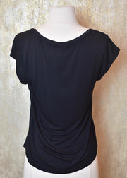 Some of It Cap Sleeve V-neck Knit T-shirt