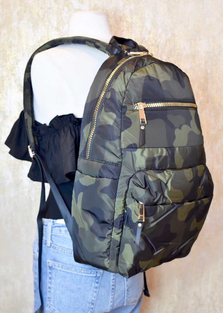 Silver Lining Camo Backpack